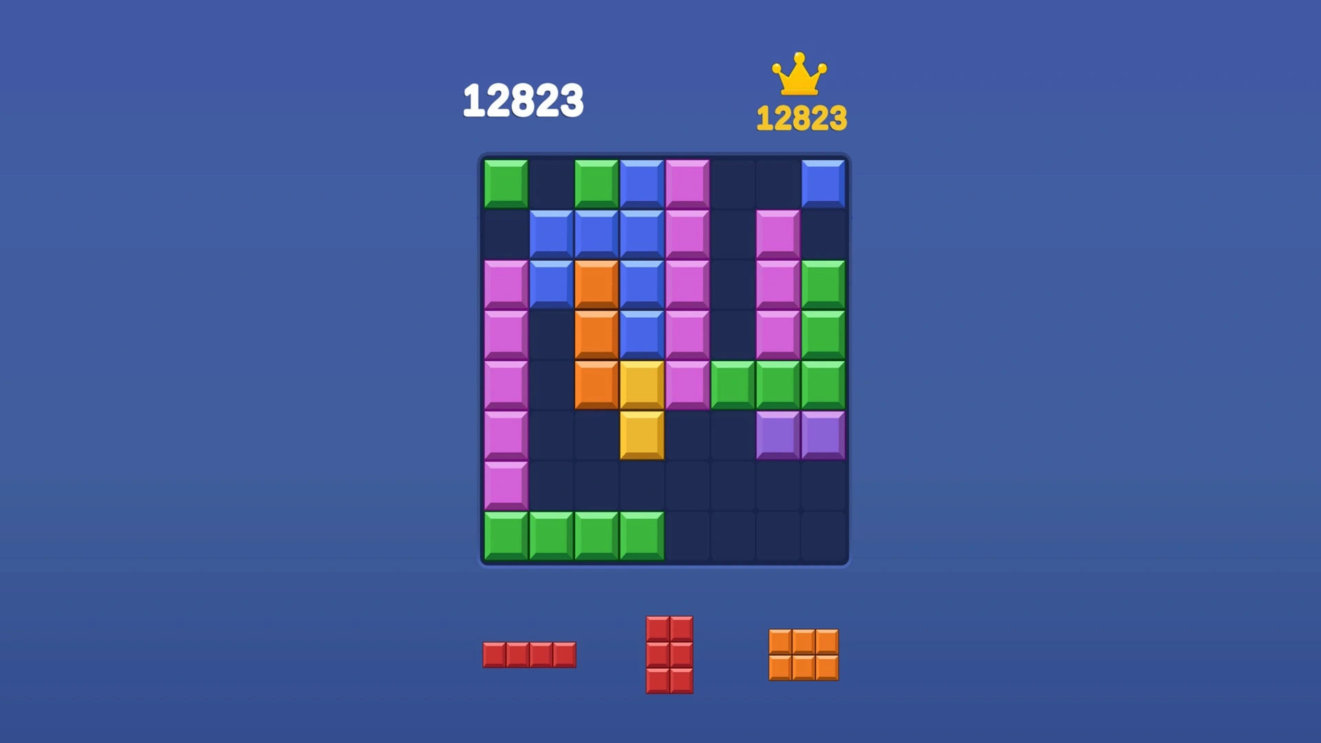 My record in Block Blast game