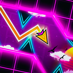 Geometry Dash Wave Thumbnail game - Geometry Dash Wave